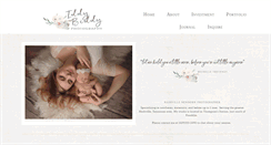Desktop Screenshot of iddybiddyphotography.com